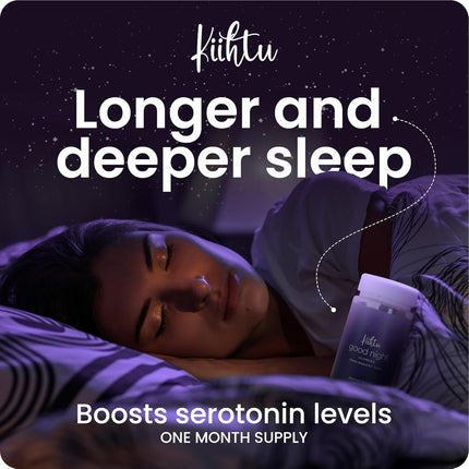 Kiihtu 5-HTP Sleep Gummies – STRONG Vegan Chewables To Enhance Sleep
