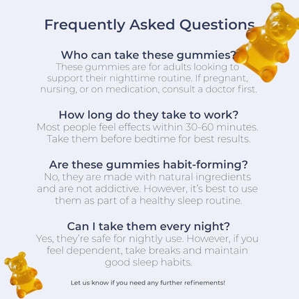 Niagratonic Vegan Bedtime Gummies with Griffonia Seed & 5-HTP – 60 Count