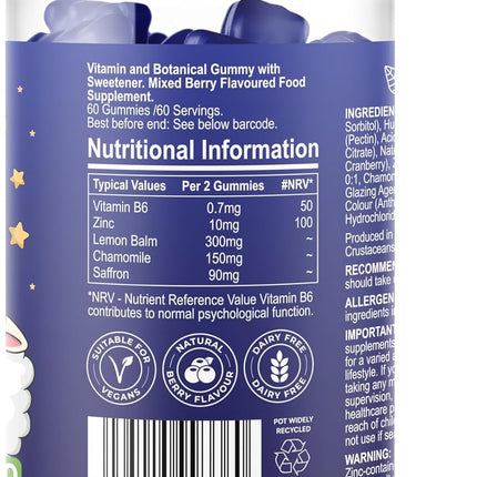 Unwind Sleep Support Gummies for Kids – Promotes Natural Sleep & Healthy Sleep Patterns
