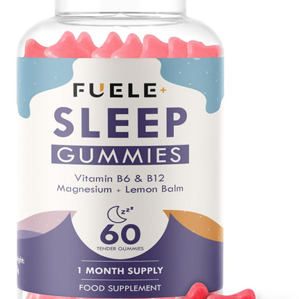 Sleeping Gummies for Adults – Sleep Aid with Magnesium, Ashwagandha & B-Vitamins