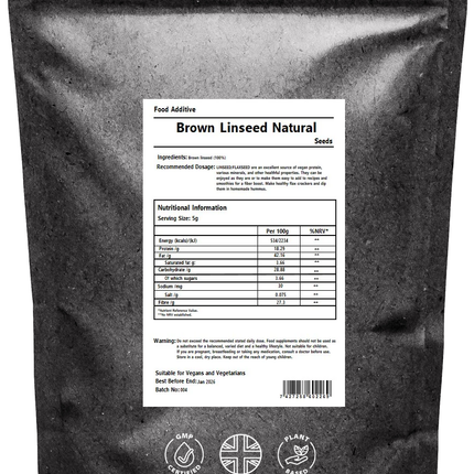 Brown Linseed/Flaxseeds Siemie Lniane