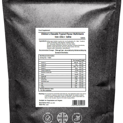 Kids Vitamins Gummies Tropical Flavour - Kids Multivitamins Gummies