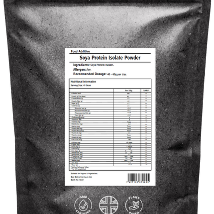 Soy Protein Isolate Soya 90% Vegetarian - Lactose Free