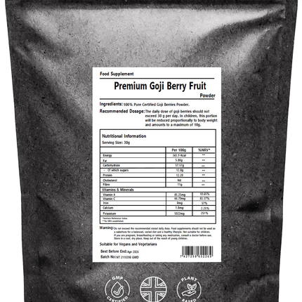Goji Berry Powder - Premium Quality