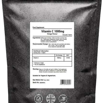 Vitamin C 1000mg Chewable Gummies