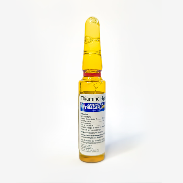 Vitamin B1 (Thiamine) Injection - Intramuscular Ampoule