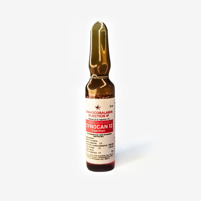 Vitamin B12 (Cyanocobalamin) Injection - Intramuscular Ampoule