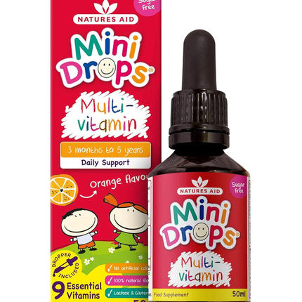 Kids Multi-Vitamin 50ml - Natures Aid