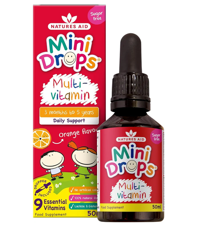 Kids Multi-Vitamin 50ml - Natures Aid